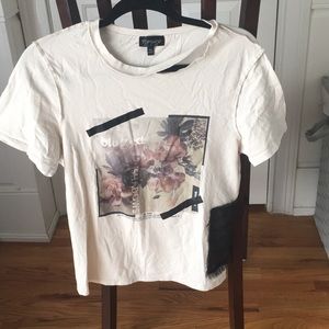 Top Shop Graphic Tee Shirt